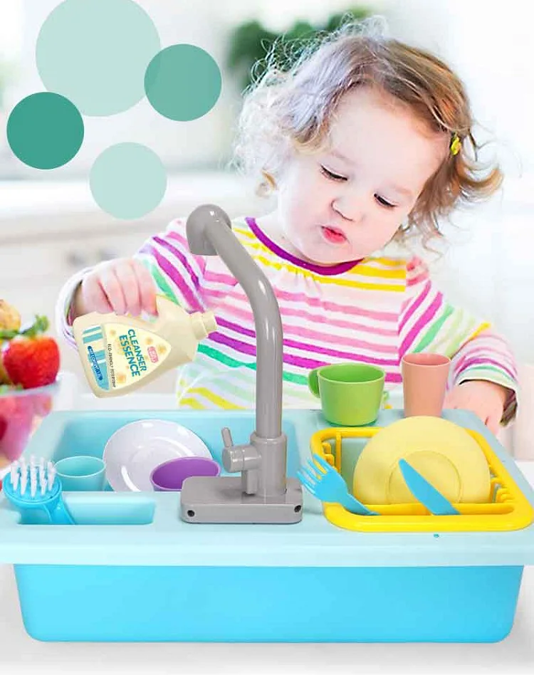 play dishwashing set