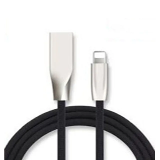 2.4A Quick Charge New USB Data sync Cable for iPhone Nylon Braided USB Charger Cable for Apple