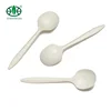 2019 Food Grade Hottest Stocked Biodegradable Corn Starch Soup Spoon biodegradable cornstarch soup spoon bulk