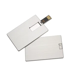 Popular metal usb flash drive pendrive credit card round