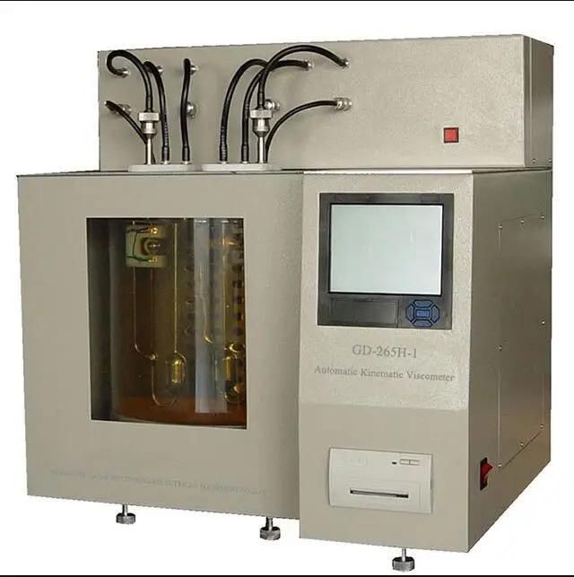 GD-265H-1 Single Unit petroleum products Automatic kinematic viscosity tester ASTM D445