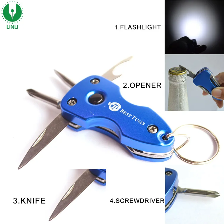 Stainless Steel Mini Led Pocket Tool Kit Keychain With Logo Buy Mini Tool Kit Keychain,Mini