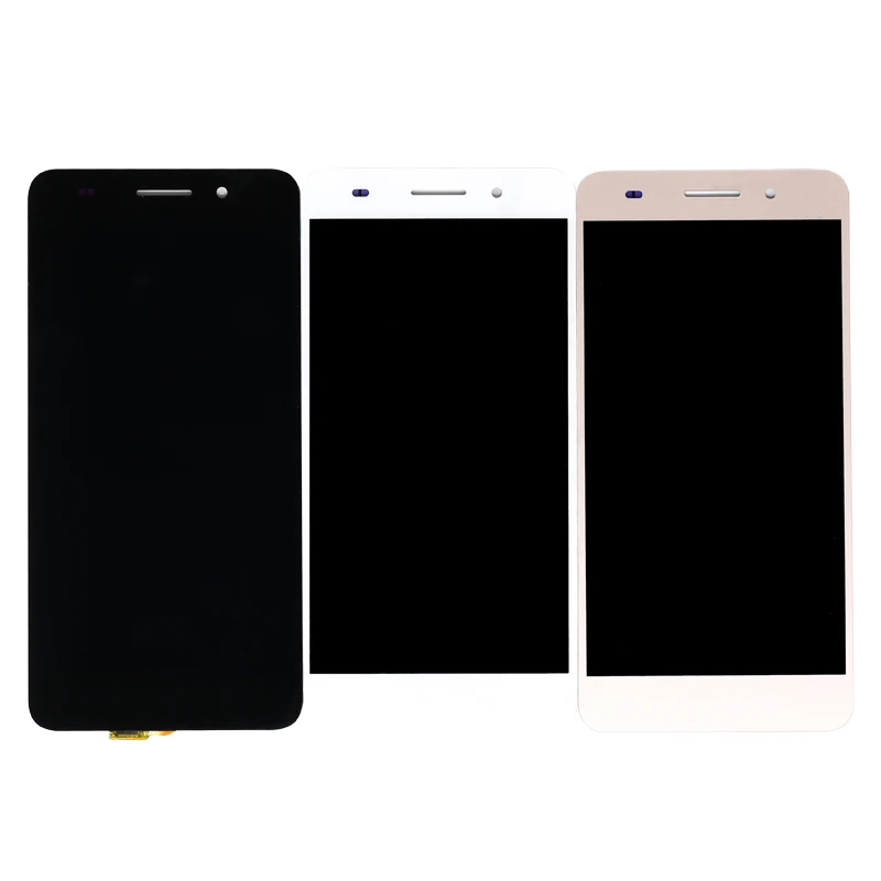 

50% OFF New Panel LCD Digitizer For Huawei Y6 II Mobile LCD Touch Screen Assembly For Honor 5A Display Pantalla, Black white gold