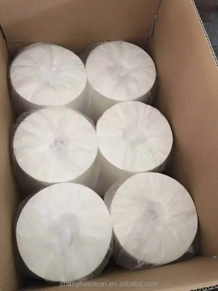 
100% Virgin Pulp Jumbo Toilet Tissue In Public Place 2 PLY Toilet Paper Embossing Jumbo Rolls 