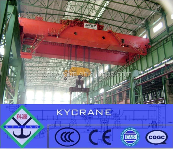 
workshop overhead crane Electric Double Girder Overhead Bridge Crane 30 ton, 35 ton, 50 ton 