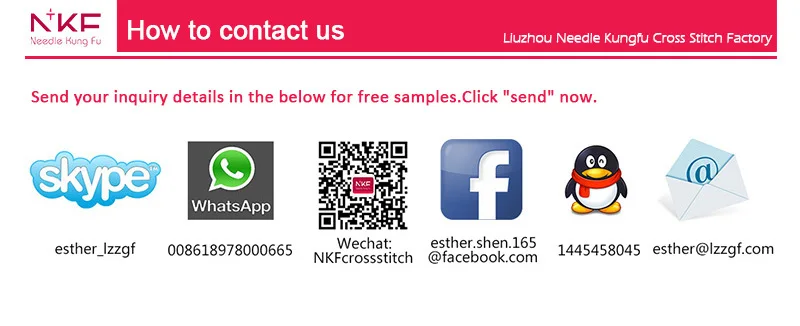 11 contact information of cross stitch 