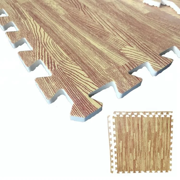 

80cm x 80cm wood grain EVA foam tatami mat for sale, Red/green/blue/yellow/black/grey/pink/purple and so on