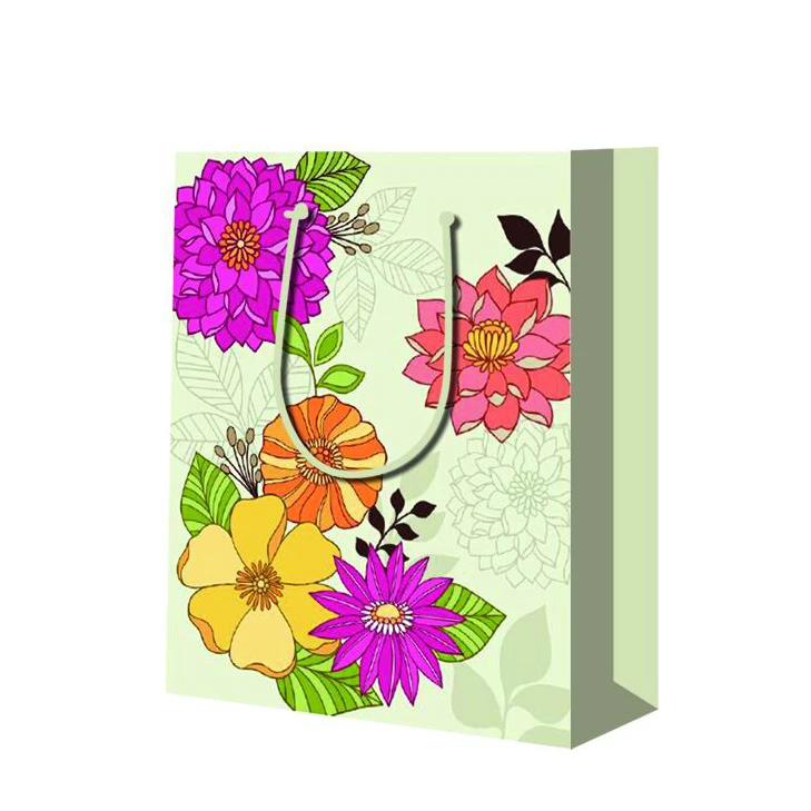 2019 Luxury Print Design Retail Shopping Packaging Custom Gift Paper Bags With Your Own Logo