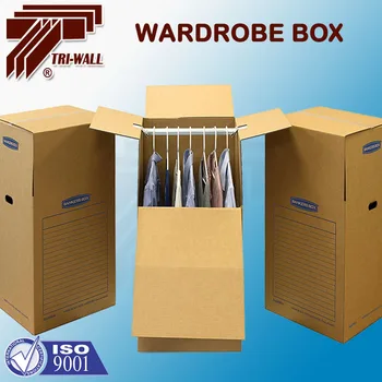 Heavy Duty Corrugated Cardboard Wardrobe Moving Boxes Buy