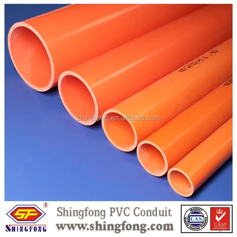 High Impact Pvc Conduit Pipes For Cable - Buy Top Quality Pvc Colored ...