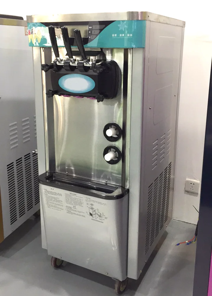 American Style Liquid Nitrogen Ice Cream Machine With Nitrogen System