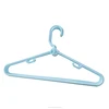 pp wholesale household simple plastic lightweight anti slip hangers with swivel hook
