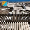 Building decoration sunproof industrial shutter vertical louver architecture