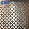 Plum Blossom Hole Building Exterior Perforated Metal Wall Cladding Panels
