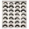 wholesale 6d faux mink eyelash custom label cruelty free vegan lashes 6d silk eyelashes