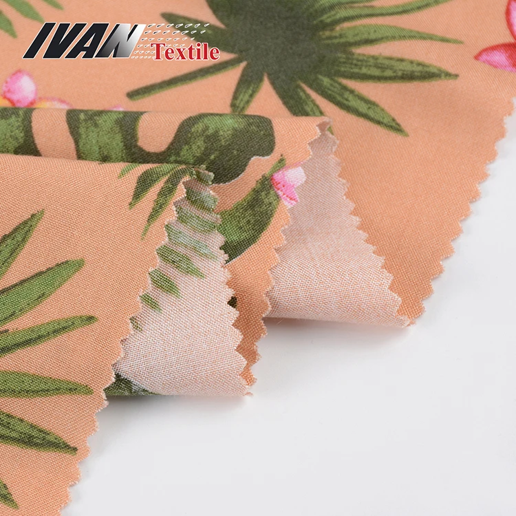 rayon fabric custom printed
