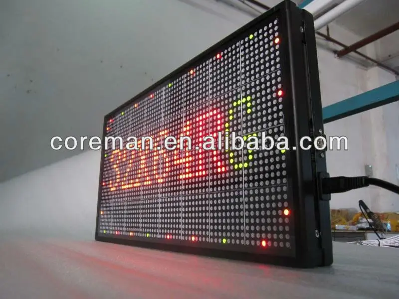 Electronic Led Message Board Indoor P4 P4.75 Dot Matrix/ Information Board Writable Led Message