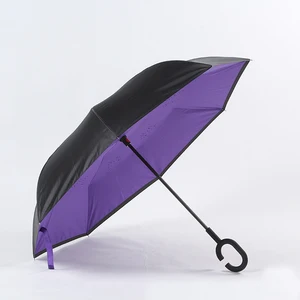 Image of FQ brand custom reverse car inverted outdoor folding sunscreen rainproof umbrella