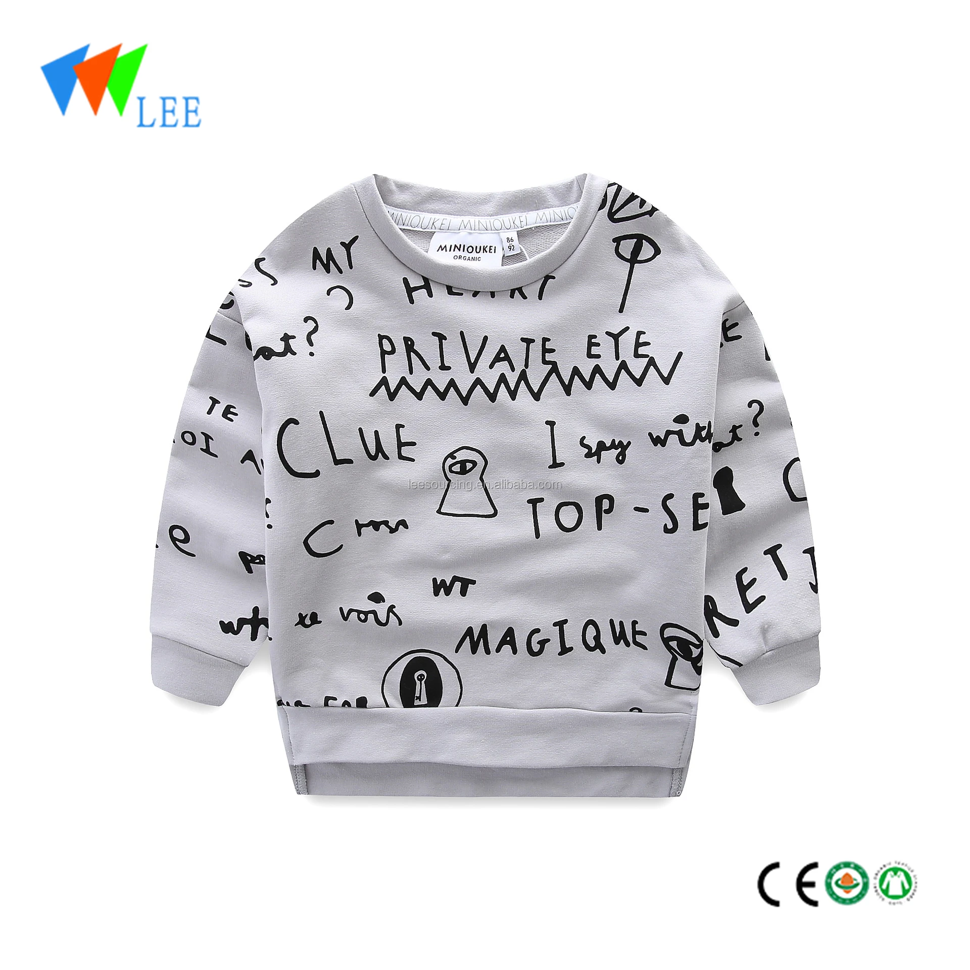 baby boy crew neck sweatshirt