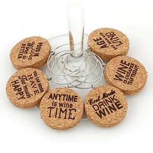 Image of 2018 Unique Design Wholesale Cork Wine Charms
