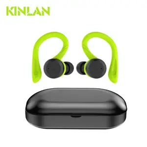 True Wireless Bluetooth 5.0 Earbuds Ear Hooks Charging Case