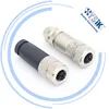 ip67 circular connectors M12 A B C D X S T Coded field wireable connectors industrial cable connectors