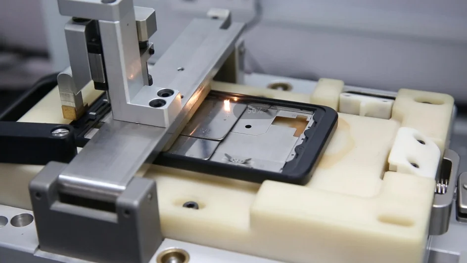 中国制造商多功能激光手机电池焊接机出售