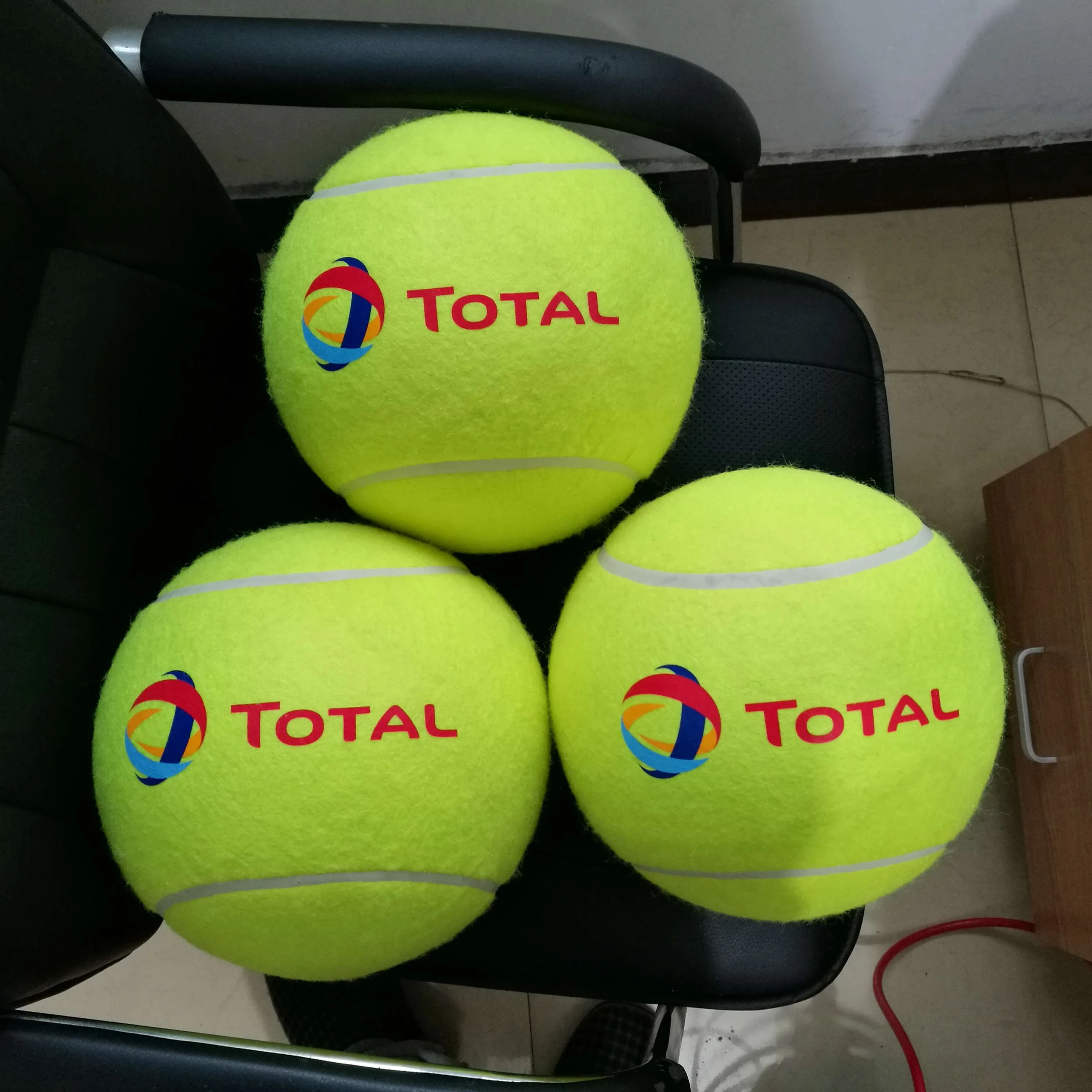 

Custom logo color tennis ball for pet dogs, Customized