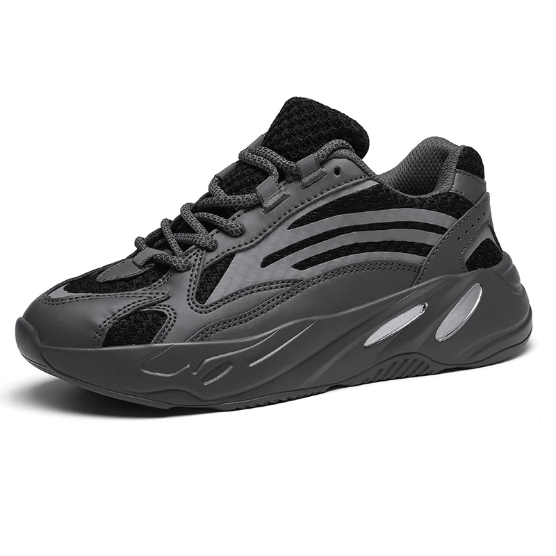 

High Quality Yeezy 700 Style Fluorescence Big Size Men Women Yeezy Sneakers Sports Shoes, Beige;grey;blue