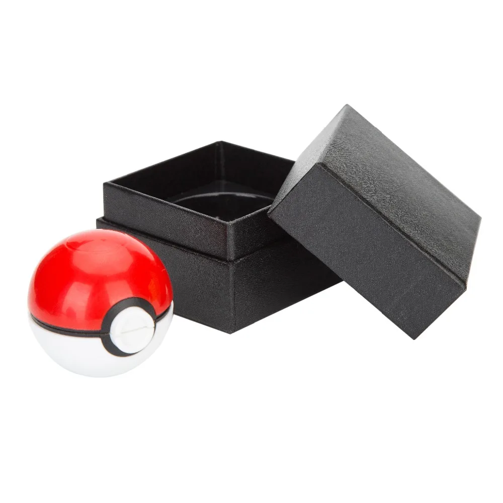 
Wholesale 55mm Tobacco Weed Grinder Pokemon Pokeball Herb Grinder 