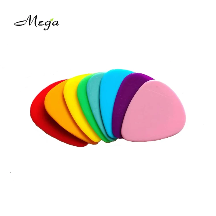 

Free Shipping 100PCS Nylon Guitar Picks 0.46mm Thickness Guitar Pickups Wholesale Mixing Colors Thin Gauge Guitar Picks, Multi colors