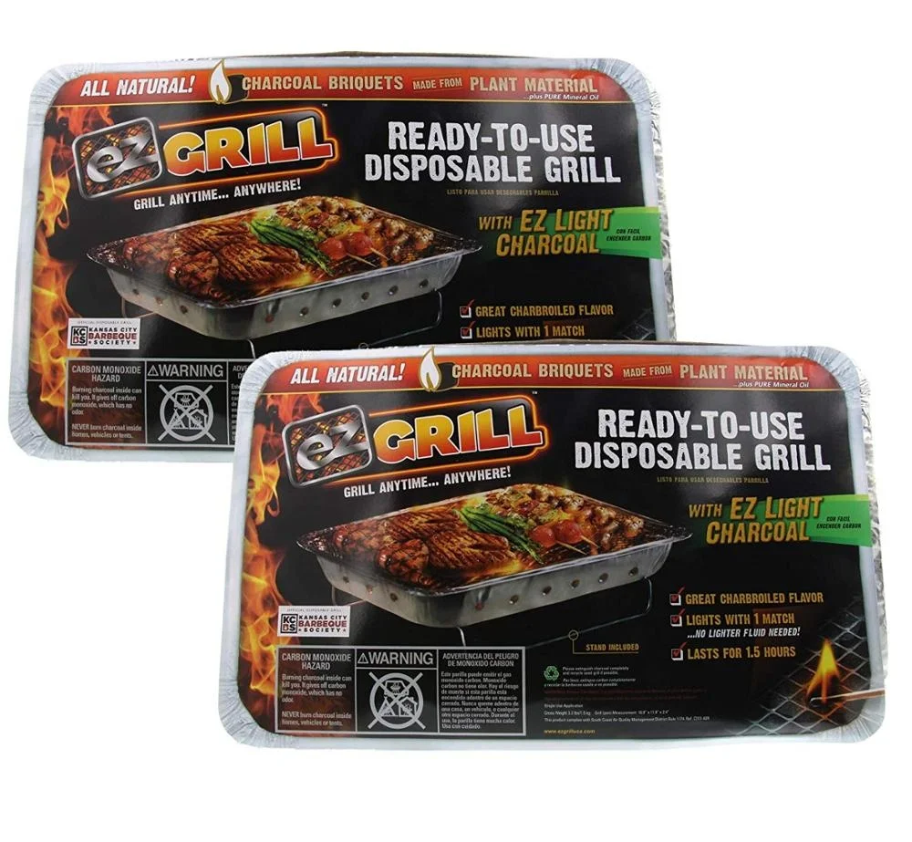 Disposable Charcoal Bbq Grill Camping Tailgate Parties Bbq Buy