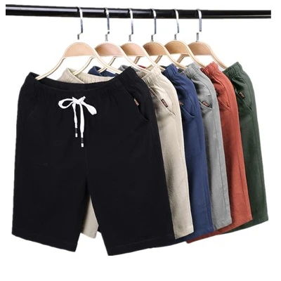 100% cotton summer hot sell custom men sport shorts gym shorts