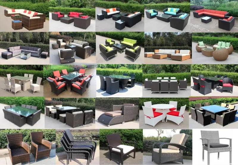 outdoor PE rattan wicker furniture SCSF-010