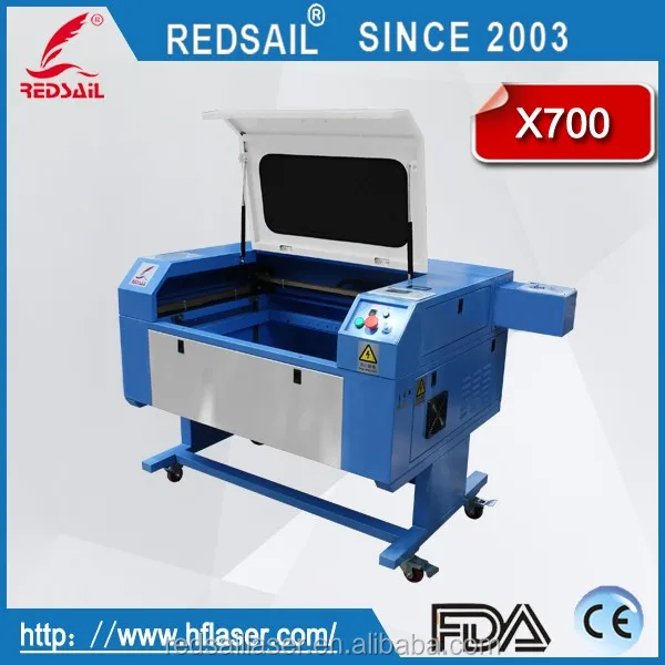 Adjustable Speed And Power Redsail 5070 Cnc Laser Wood Cutting Machine