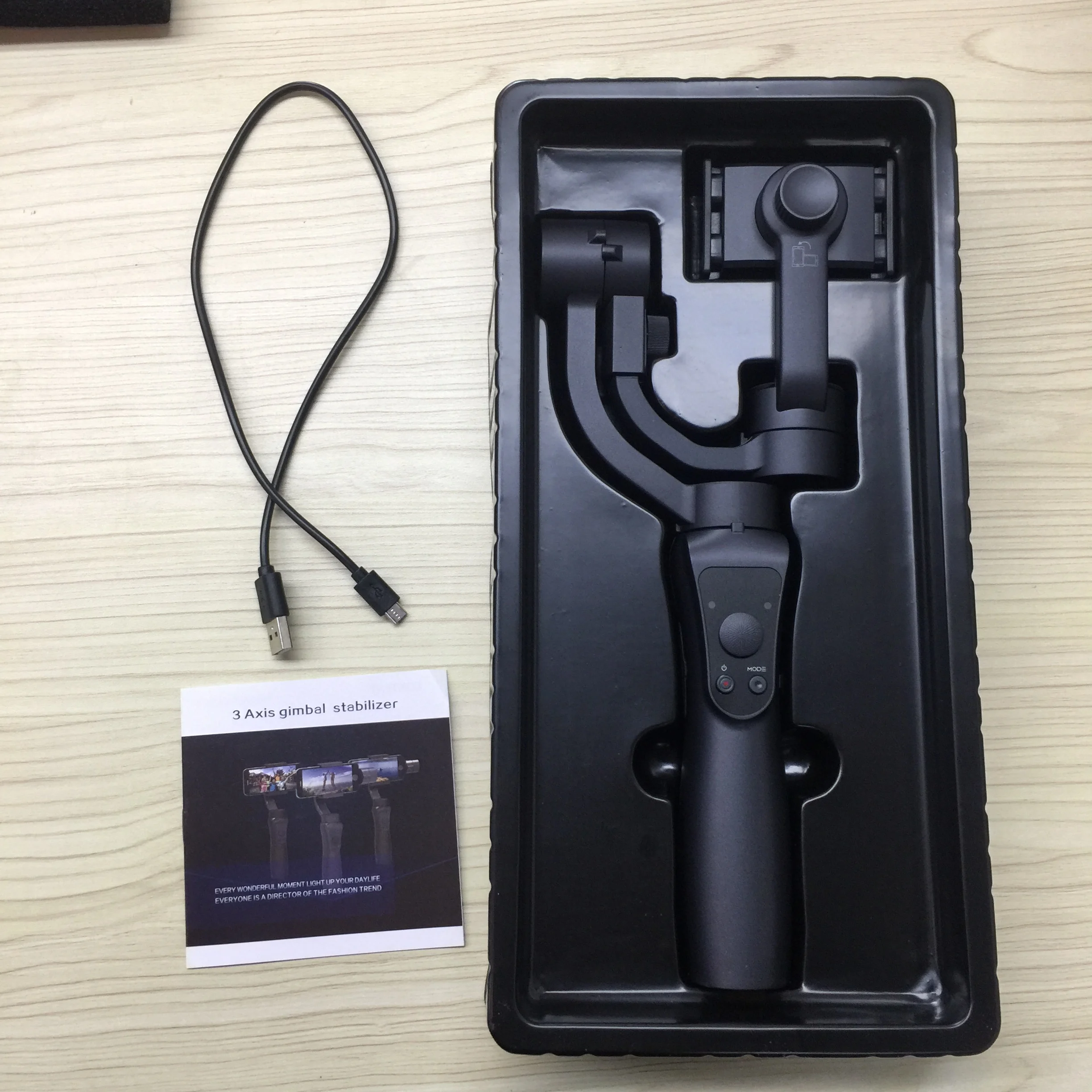 
Mobile Phone Bluetooth Selfie Stick Smartphone Stabilizer Camera Go pro Stabilizer Gimbal Stabilizer for Smartphone 