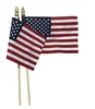 Public gatherings swing flag hand waving flag mini hand held flag