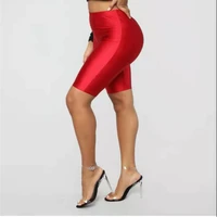 

Women Stretch Biker Bike Shorts Workout Spandex Leggins Knee Length Short Trousers Women Summer Slim Shorts Womens