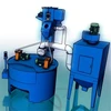 Q3516 turning plate type shot blasting machine