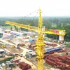 5610 used tower crane for sale 6 ton construction cranes QTZ63 Model