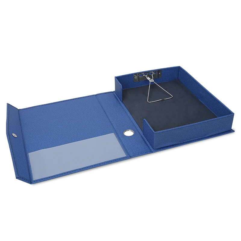 Office Stationery Faux Leather Cardboard A4 Size File Box For Storage Buy Office Stationery A4