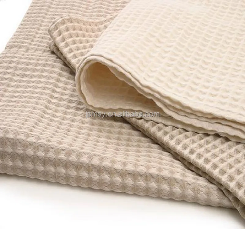 

China textile super soft 100% cotton waffle weave bath towel