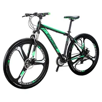 

EUROBIKE x9 29 Inch 21 Speed Aluminium Bicycle Magnesium alloy 3 Spoke Integrate Wheel Sport suspension Mountain Bike MTB