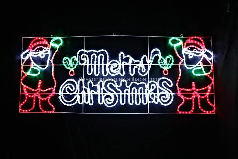 Led Merry Christmas Sign - Buy Merry Christmas Lighted Signs Outdoor