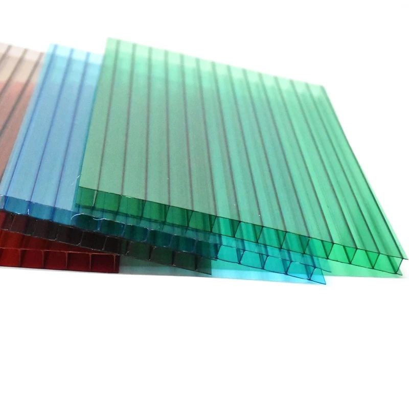 
Ten years warranty twin wall polycarbonate hollow sheet China factory  (60745789167)