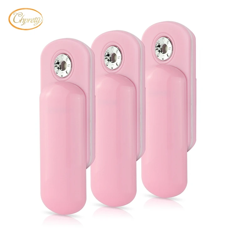 

Thermal Facial Sauna Spa Sprayer Skin Renewal Refresh Mist Warm Steam Travel Face Steamer Massager Machine, Pink