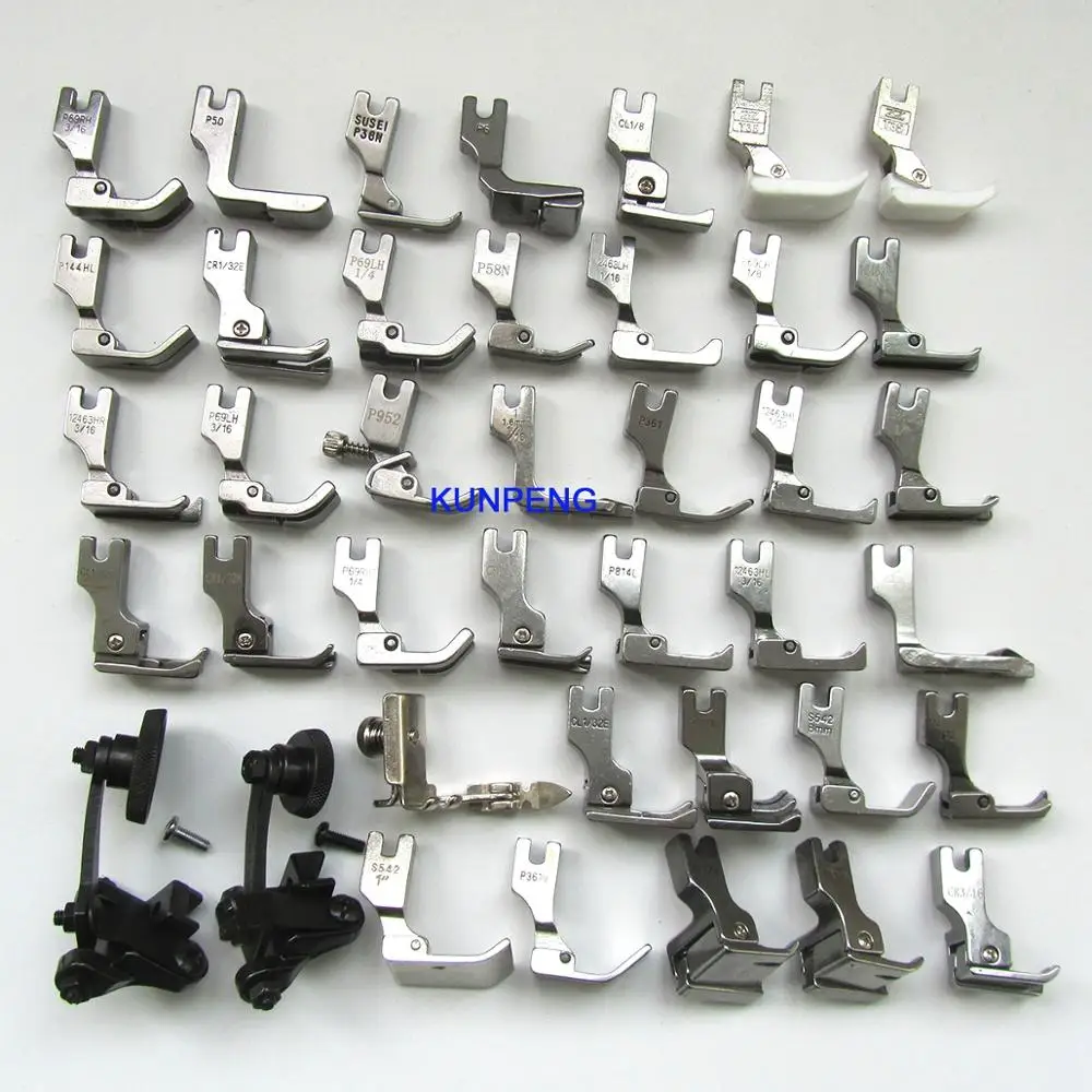 SEWING MACHINES ZIPPER FOOT LEFT OR RIGHT fit for DOMESTIC SEWING MACHINE KUNPENG 1 PCS HIGH SHANK ZIP