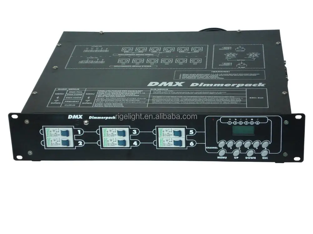 6 Channel Light Digital Dmx Dimmer Pack Buy Dmx Dimmer 220v,6 Channel