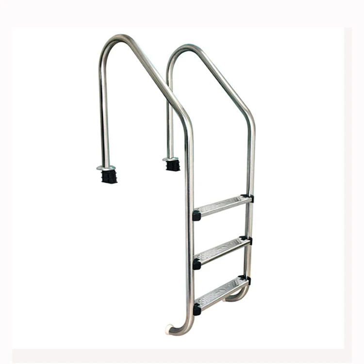 

Factory supply foldable easy store step ladder SL series 3 steps folding pool ladder steps for swimming pool
