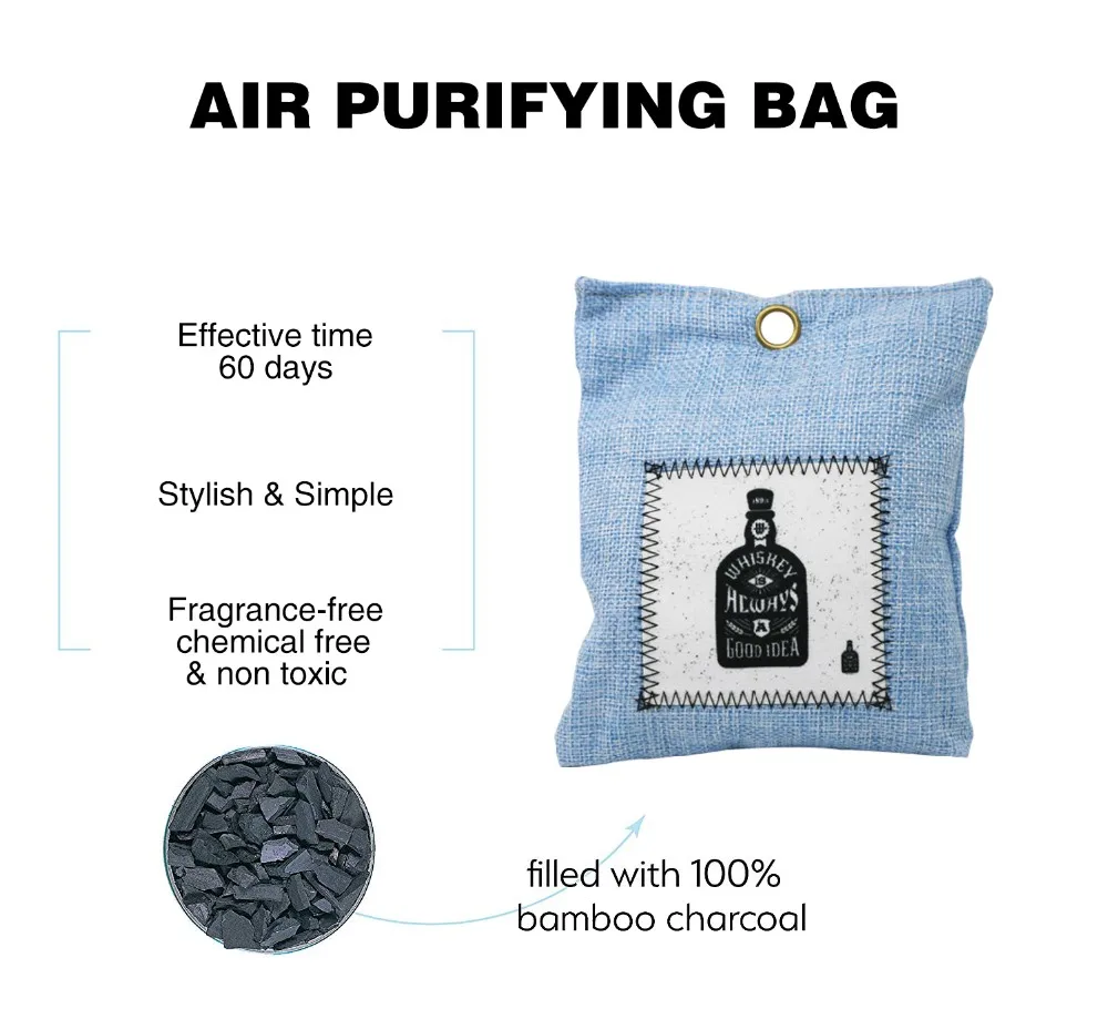 Charcoal Odor Absorber Bamboo Activated Carbon Activated Bamboo